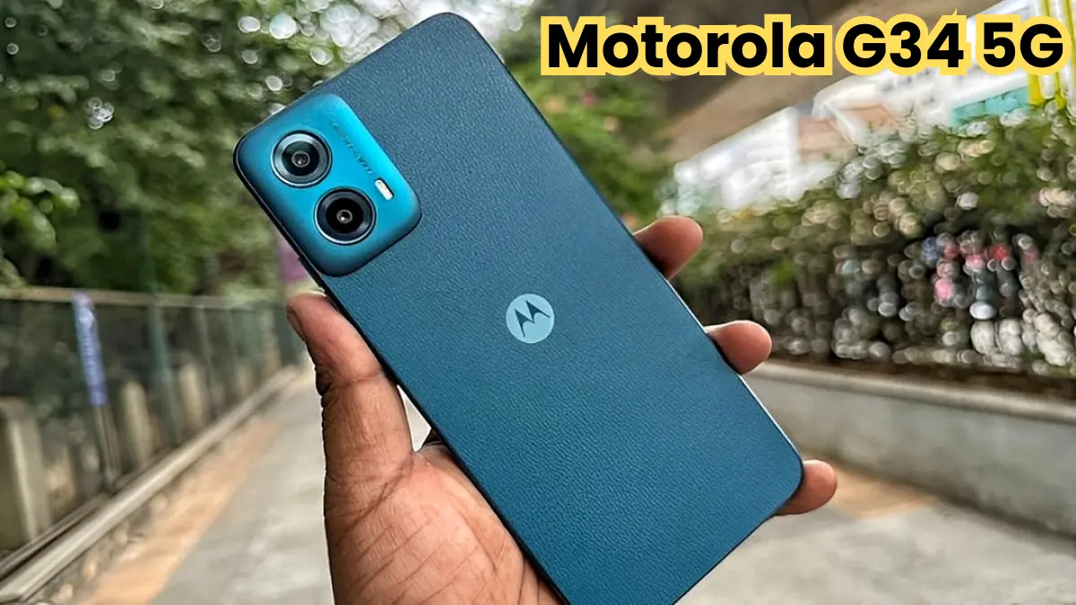 कंपनी ने लॉन्च किया 2024 का सबसे सस्ता 5G स्मार्टफोन…Motorola G34 5G, मिल रही है 5000mAh बैटरी और 50MP का कैमरा